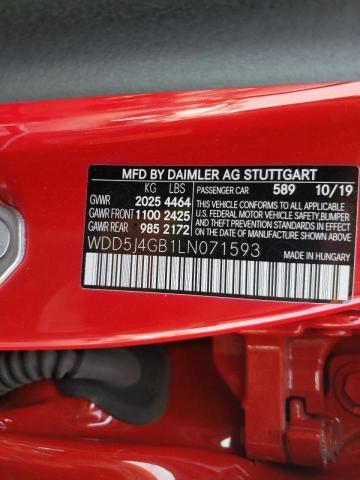 MERCEDES-BENZ CLA-CLASS CLA 250 2020