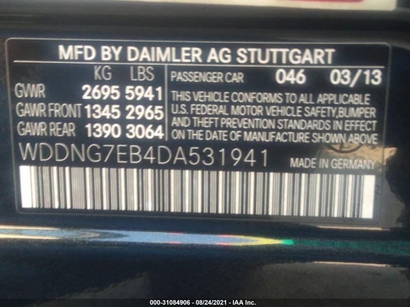 MERCEDES-BENZ S-CLASS S 63 AMG 2013