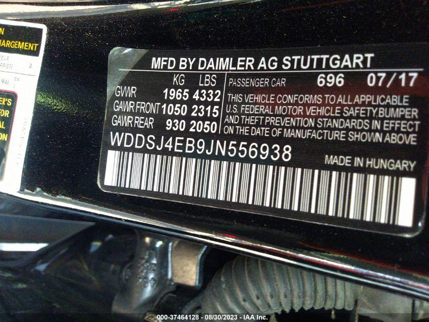 MERCEDES-BENZ CLA CLA 250 2018