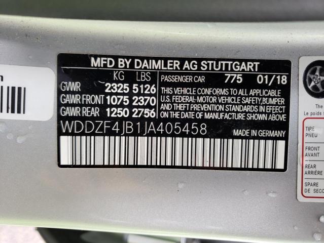 MERCEDES-BENZ E-CLASS E 300 2018