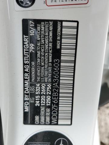 MERCEDES-BENZ E-CLASS E 43 4MATI 2018