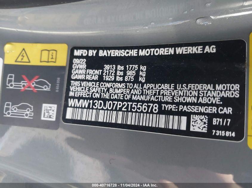 MINI SE HARDTOP COOPER 2023