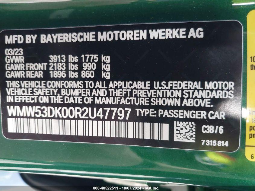 MINI HARDTOP COOPER S 2024