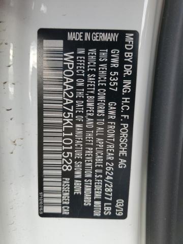 PORSCHE PANAMERA B 2019