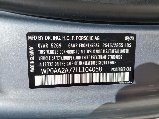 PORSCHE PANAMERA B 2020