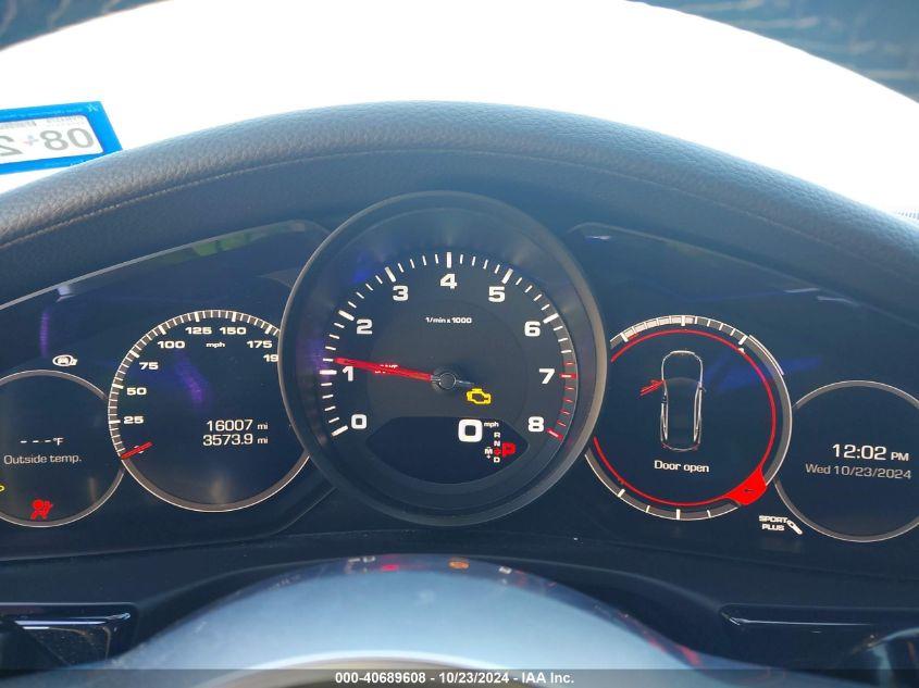 PORSCHE PANAMERA 4 2020