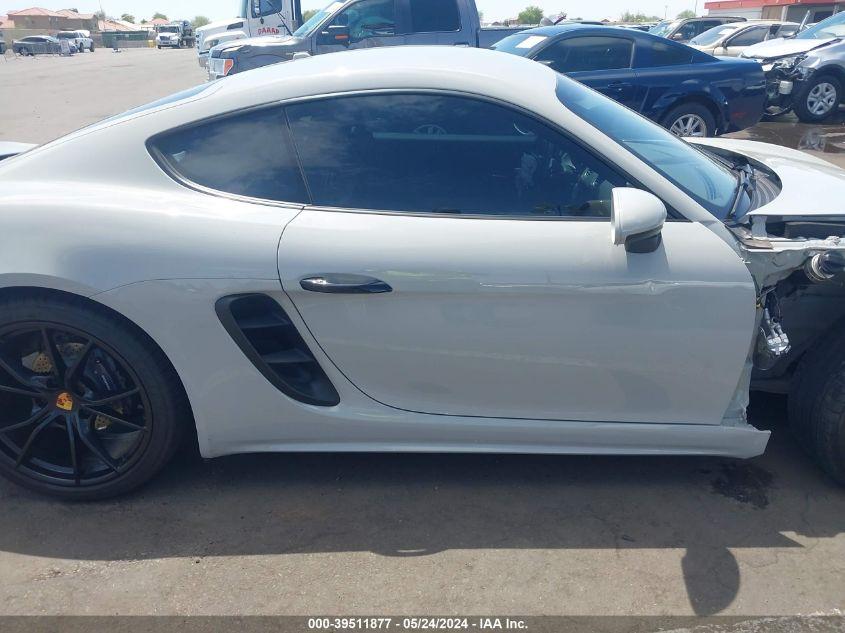 PORSCHE 718 CAYMAN  2019