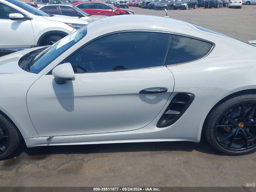 PORSCHE 718 CAYMAN  2019