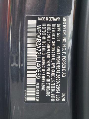 PORSCHE PANAMERA 4 2020