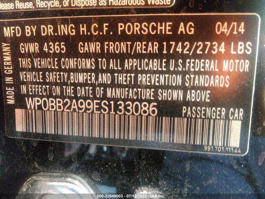 PORSCHE 911 TARGA S 2014