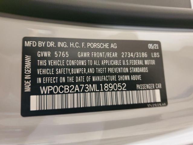 PORSCHE PANAMERA 4 2021