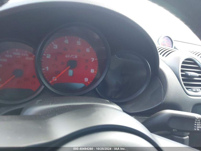 PORSCHE 718 BOXSTER GTS 4.0 2021