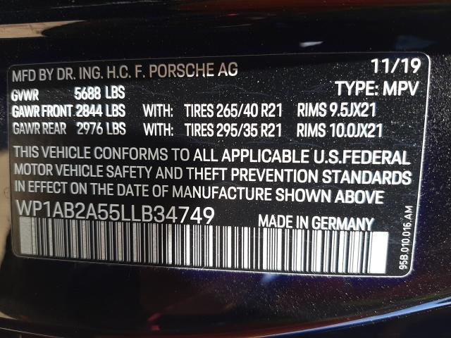 PORSCHE MACAN S 2020