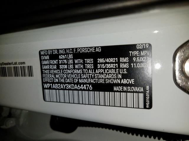 PORSCHE CAYENNE S 2019