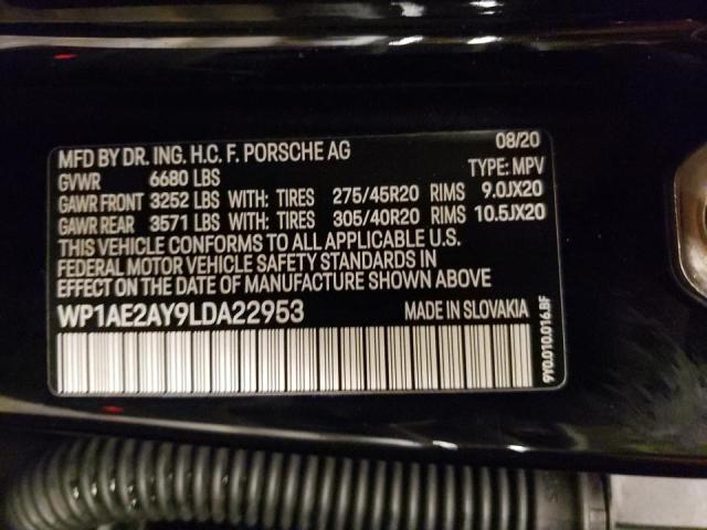 PORSCHE CAYENNE E- 2020