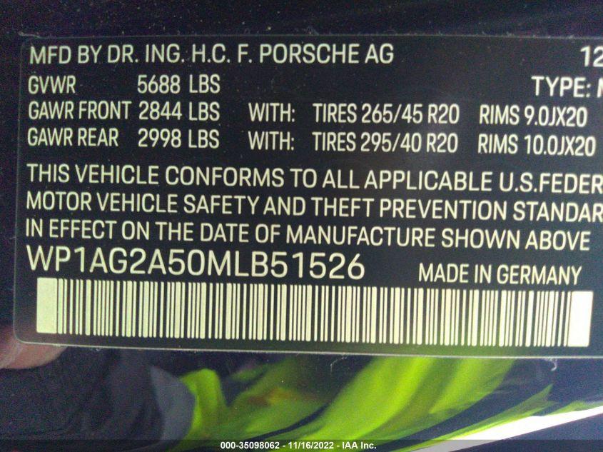 PORSCHE MACAN GTS 2021