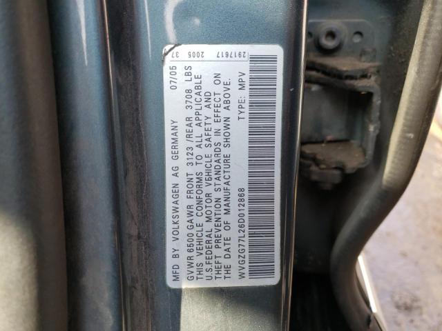 VOLKSWAGEN TOUAREG 3. 2006