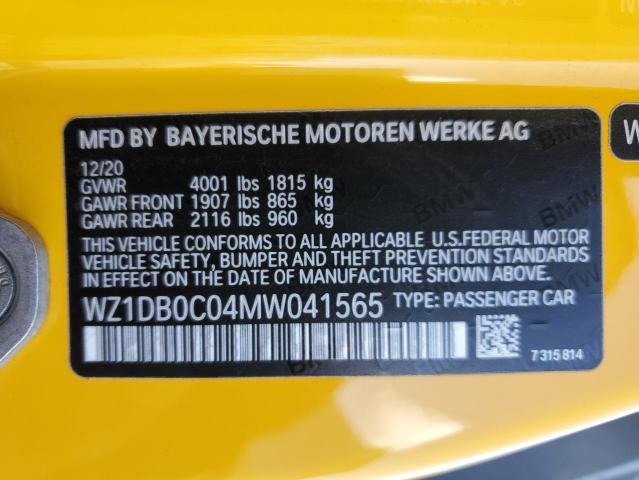 TOYOTA SUPRA BASE 2021