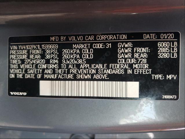 VOLVO XC90 T5 MO 2020