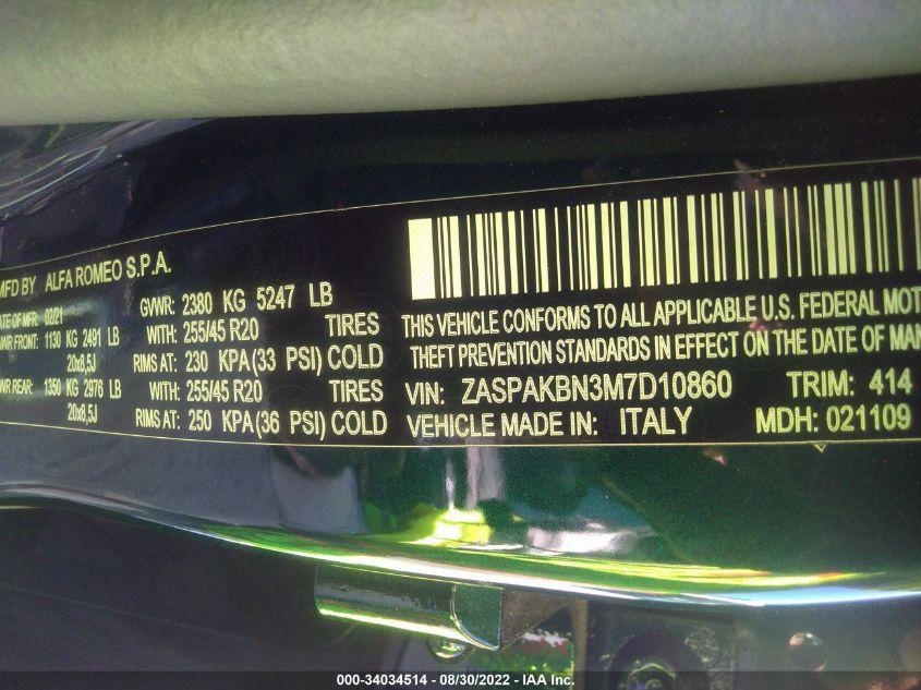 ALFA ROMEO STELVIO TI 2021